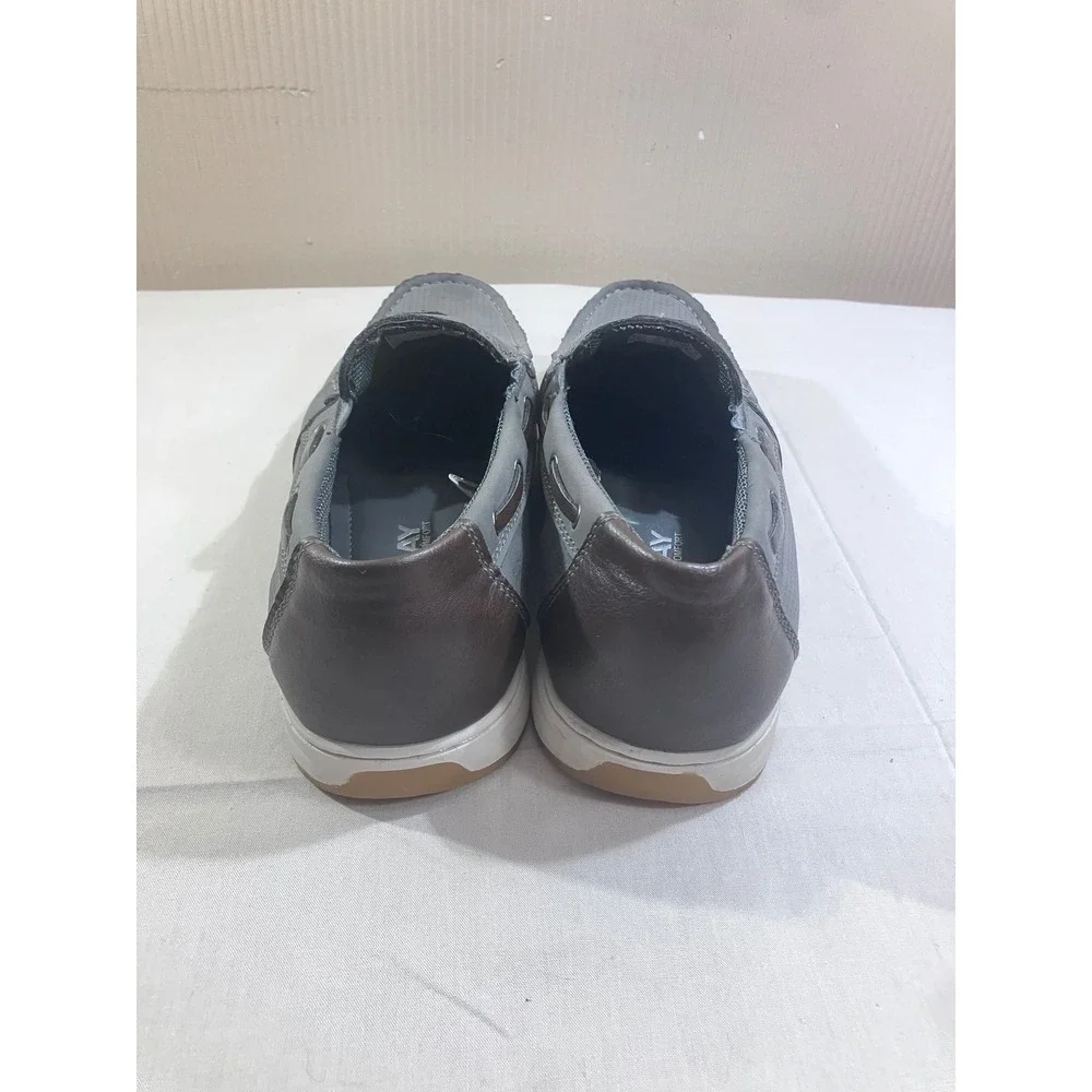 XRAY Men‎ Gray Brown XRW2548 Ultimate Comfort Slip On Loafer Boat Shoes 7.5